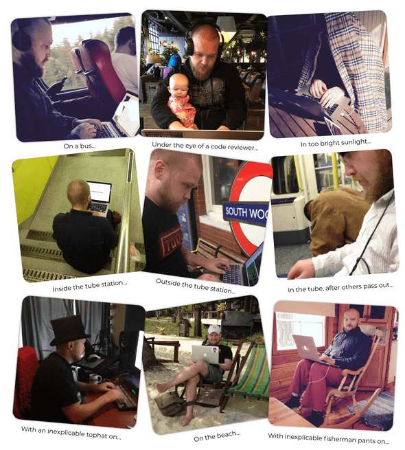 The extreme ironing of Manuscripts.